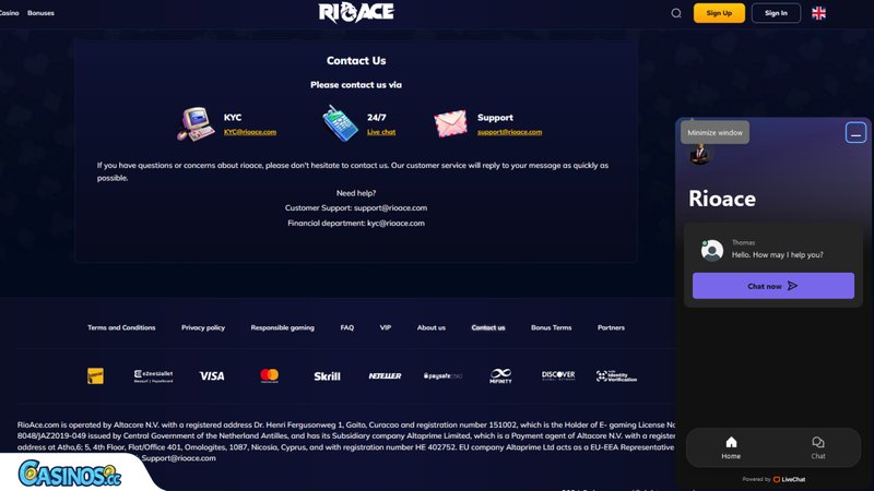 Germany - rioace promotions